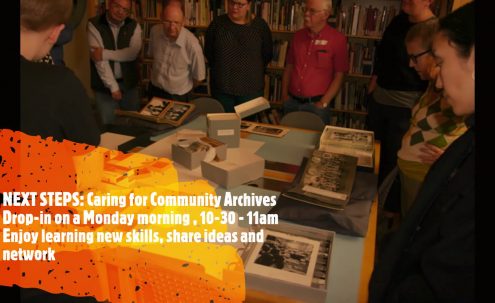Next Steps: Caring for Community Archives Webinar Series