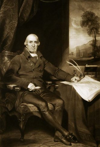Painting of Dr William Kerr, who established today's hospital in 1793 | Courtesy of Northampton General Hospital Museum & Archive