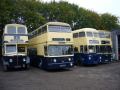 4 former WMPTE buses on display