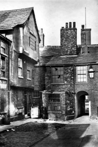8619 Lambert's Yard, circa 1900