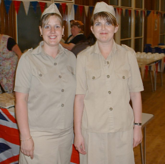 Ark_TracyCheryl2 Tea Dance to launch 'Home Front Recalled' DVD, in collaboration with Llwynypia Communities First team and Tonypandy Community College