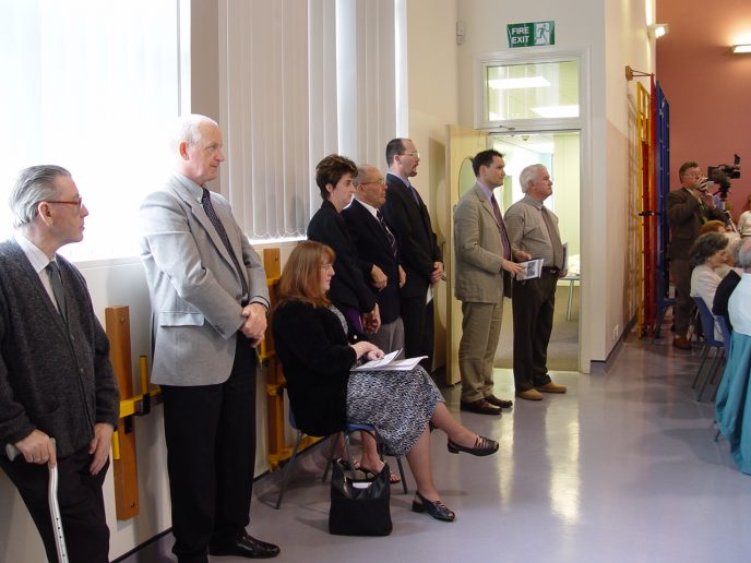 DSC00778 Standing Room Only!! (L-R Cliff Edwards, David Harries, Eira, Joanna Daniel, Ken L. James, Unknown, Paul Booth BA (Hons), NPQH, Trevor John.