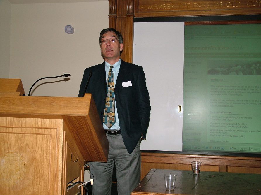 Tim Padfield talked on copyright law and its impact upon community archives