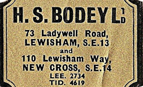 H. S. Bodey Quixpede Cycles Ltd