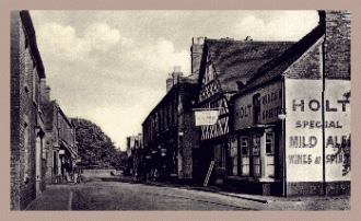 Aldridge High Street, c1900s