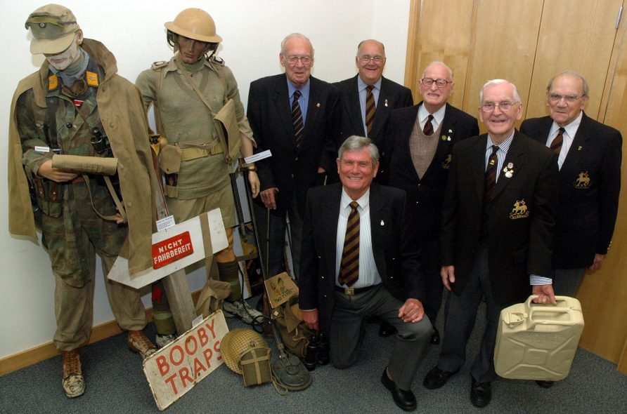 Launch_veterans_image5 Veterans from the Surrey Regiments attend the launch, June 2008