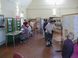 OLYMPUS DIGITAL CAMERA Exhibition of archives in the Village Hall