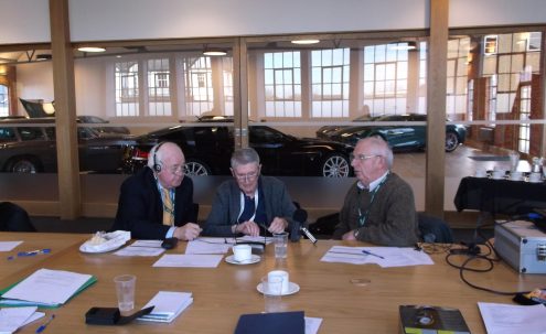 Aston Martin employees help make history