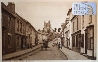 OLYMPUS DIGITAL CAMERA View of Pilton Street in the early 1900s