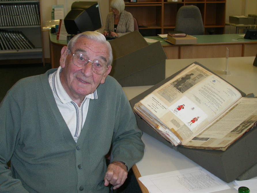 Sid_Richardson_Regiment_volunteer2 Sid Richardson, project volunteer and REME veteran