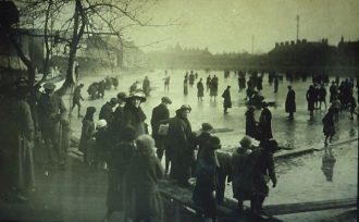 The Frozen River Exe, C. 1910