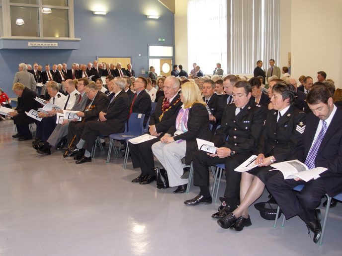 The_Uniformed_Guests1 Uniformed members of the emergency services were among the invited guests of honour.