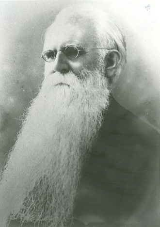 John Stubbs, pastor of Eythorne Baptist Church from 1874 to 1879, taken circa 1879