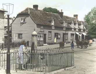 hunsdon_pump_1950 Hunsdon c1950