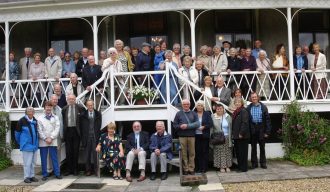 Members of the Barnet & District Local History Society celebrate their 80th Anniversary with a garden party at Osidge in 2007