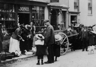 newgeese Broad Street, Bromyard c1910