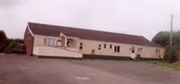Llanteg Village Hall, on side of A477