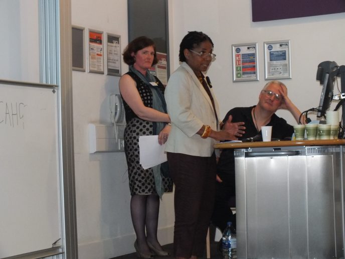 Conference 2015 BCA 2 Victoria Northridge and Melba Wilson, Black Cultural Archives | Lauren Golding