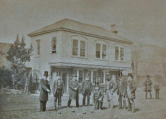 Old Bowlers on the Old Green 1870