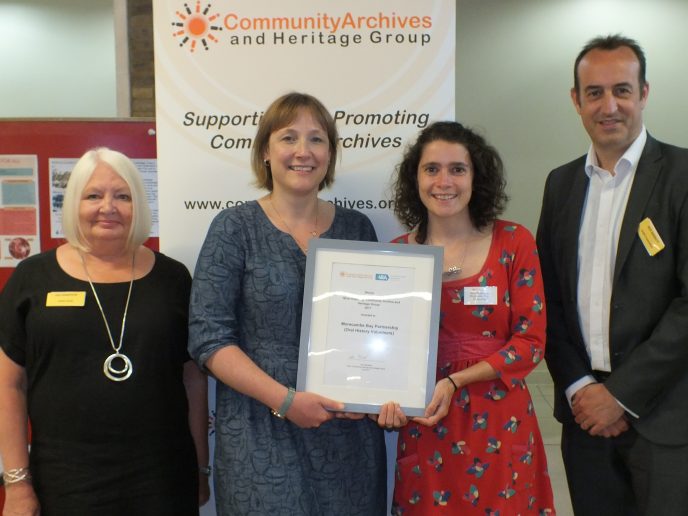 Morecambe Bay Partnership (Oral History Volunteers winner of the Most Inspiring Community Archive Morecambe Bay Partnership (Oral History Volunteers winner of the Most Inspiring Community Archive