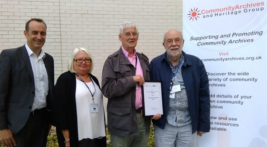 Braunstone Heritage Archive Group award winners 2018 Braunstone Heritage Archive Group winners of the Gathering and Preserving Heritage award