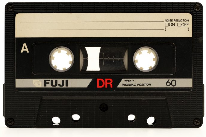 cassette tape A magnetic tape. The researchers would like to know more about collections that contain this media format, and learn how they are being cared for and digitised. | Image by Bruno Glätsch from Pixabay