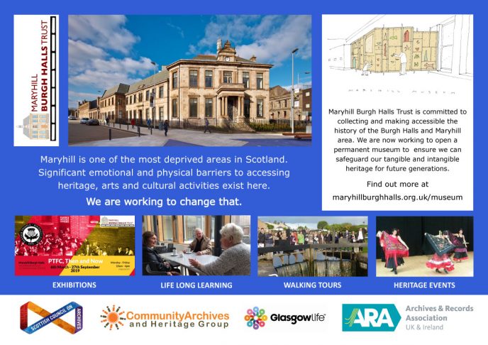 MBHT Community Archives poster at the 2019 CAHG conference MBHT Community Archives poster at the 2019 CAHG conference