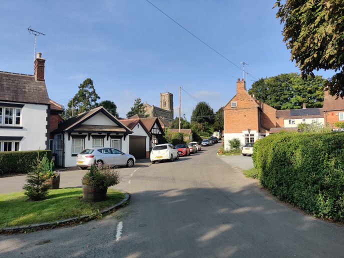 2020-09-13 09.33.01 The more typical surroundings for Stretton on Dunsmore History Group's meetings. | Image courtesy of Benjamin Earl