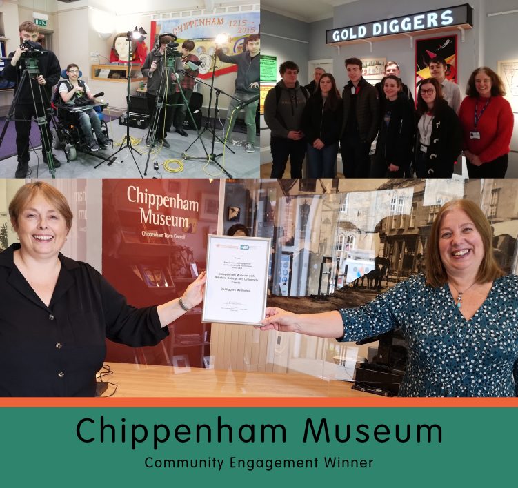 Chippenham Winner JPEG Chippenham Museum. Community Engagement Winner, 2020