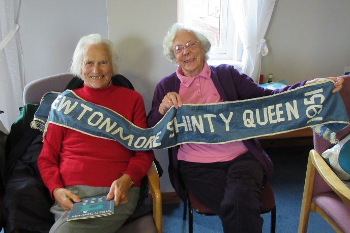 Shinty Memories Time Travellers session Shinty Memories Time Travellers session | Image courtesy of Community Archives and Heritage Group Scotland