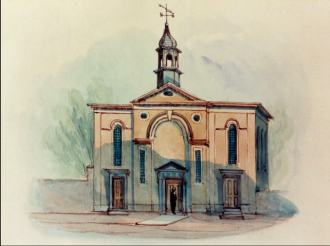 CoAImage2021-05-08 at 16.55.48 Painting -Image of Ascension church Blackheath