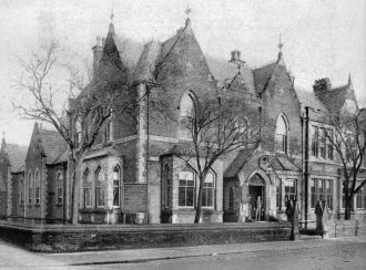 The old Institute /Library on Clifton Street Lytham. | Image courtesy of Lytham Heritage Group Archives