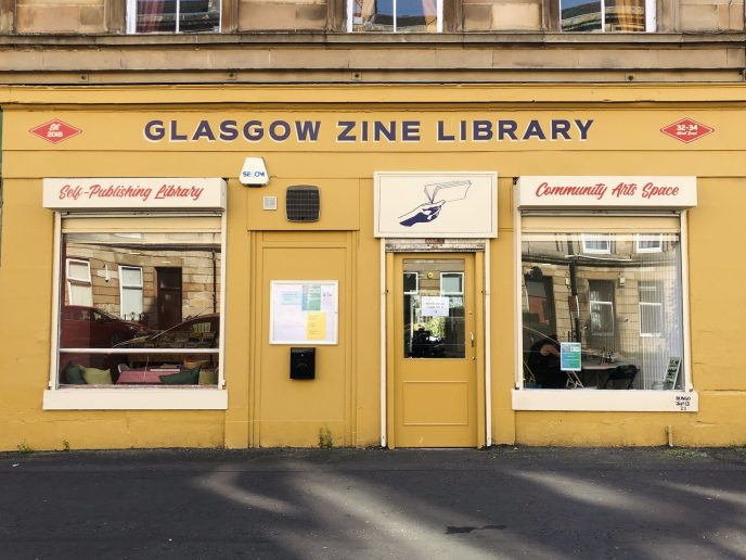 Glasgow Zine Library Glasgow Zine Library | Image courtesy of Glasgow Zine Library