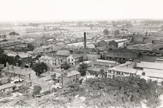 Aerial-Shot-of-Town-Works The Long Shop Museum