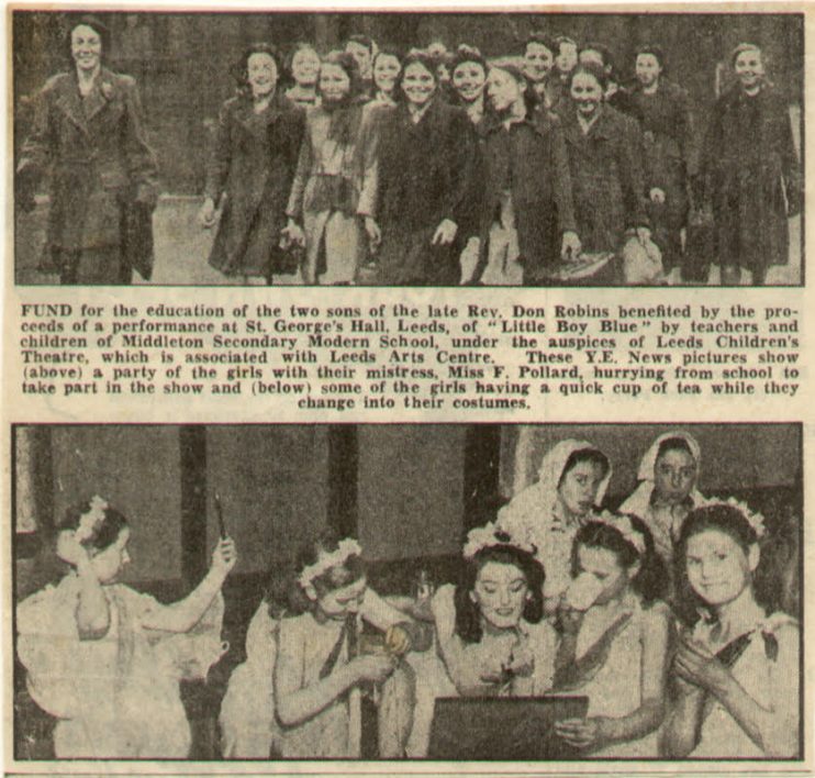 Leeds Children's Theatre Archive | Image courtesy of Leeds Children's Theatre Archive
