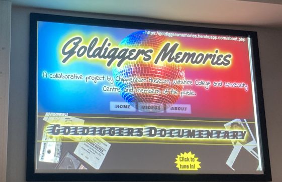 Title slide from Goldiggers Memories presentation, CAHG Conference 2026
