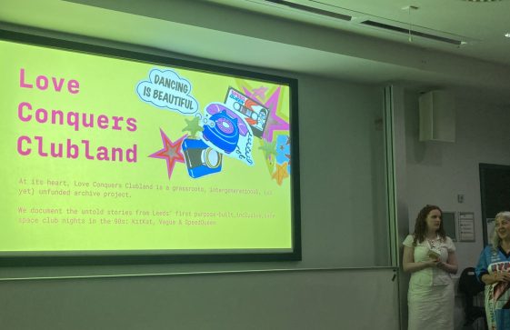 Love Conquers Clubland presentation, CAHG conference 2026